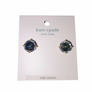 Kate Spade iridescent cubic zirconia studs
